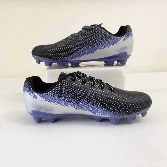 ▪️DSG Youth Soccer Cleats Black Purple ~ 1 - Picture 4 of 8